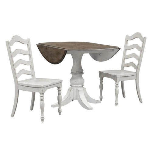 Piece drop leaf dining set - 3-piece,